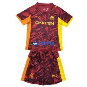 Marsella Portero 2025/2026 Camiseta de la 1ª equipación Niños